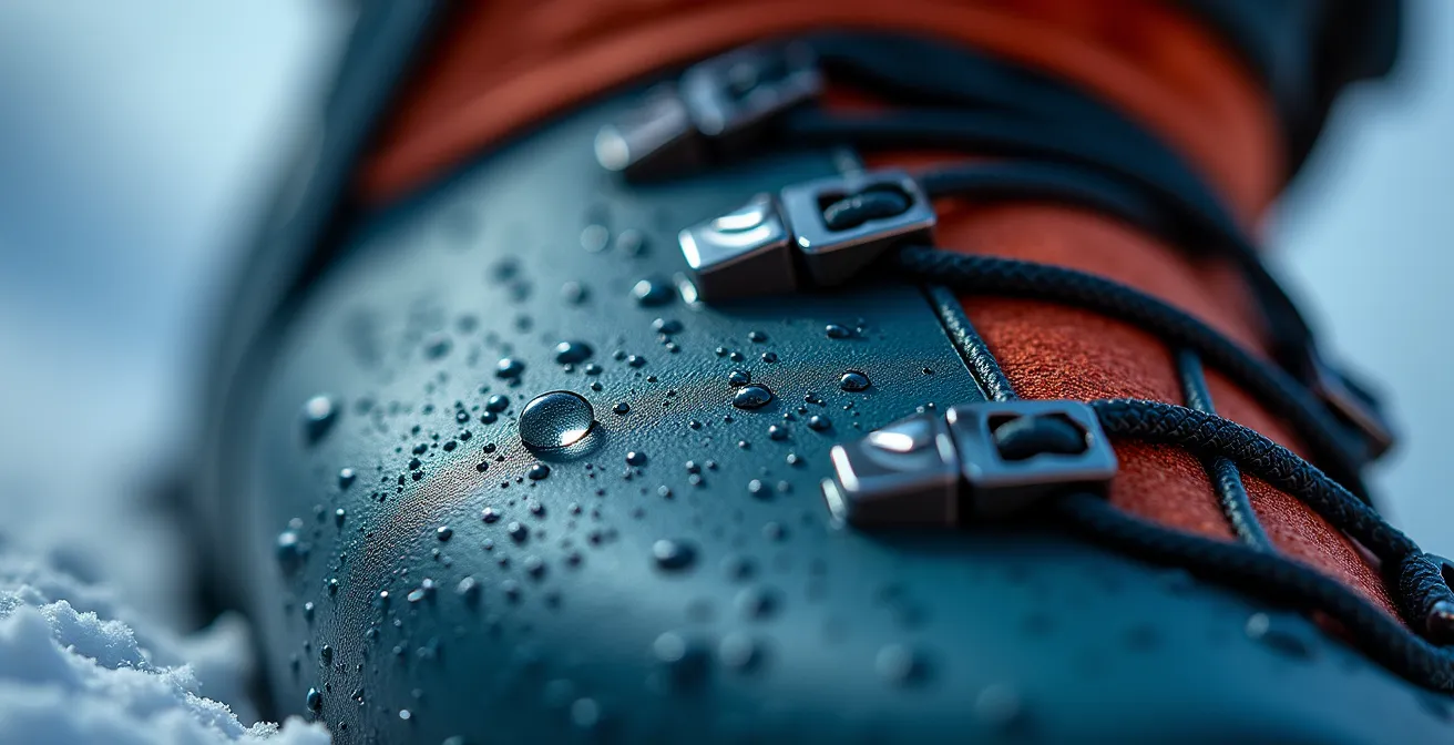 Système de séchage naturel pour chaussures de ski avec ventilation optimale